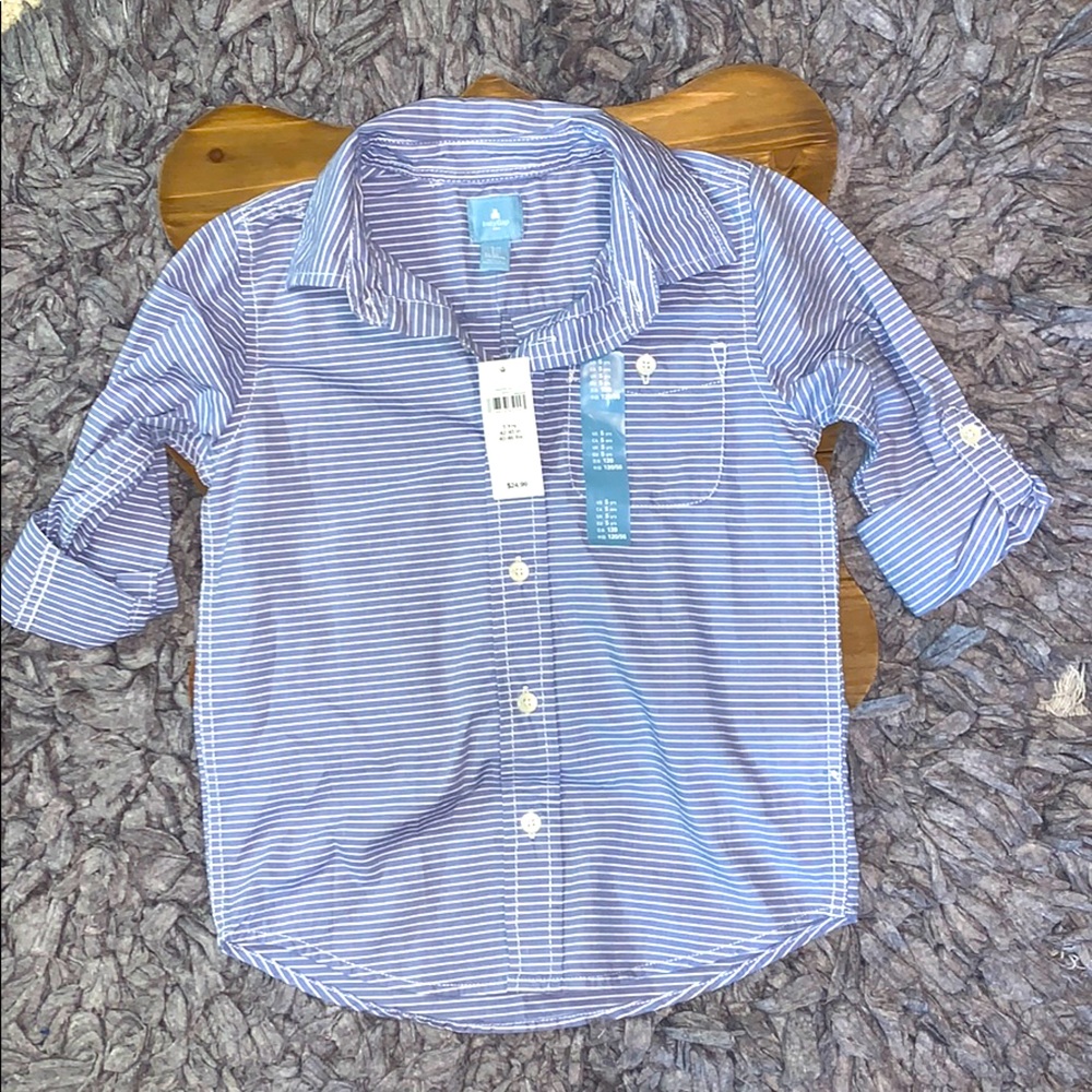 Baby Gap, button down shirt, size 5 (NWT)